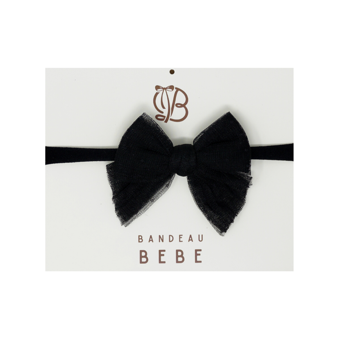 Dressy Dot Tulle Baby Band