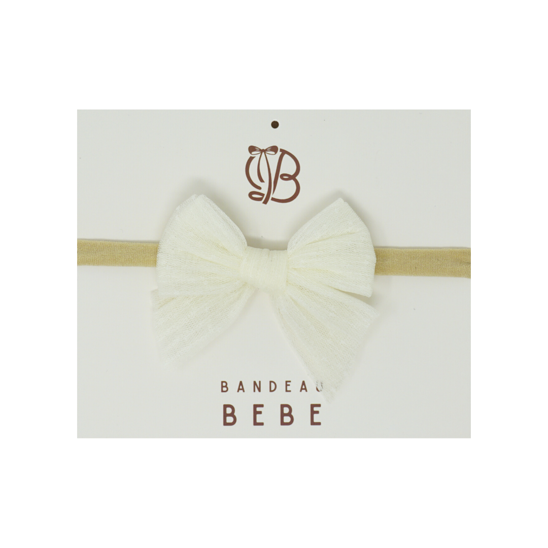 Dressy Dot Tulle Baby Band