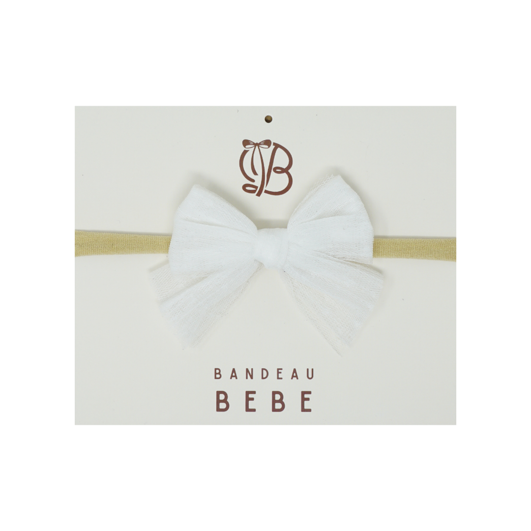 Dressy Dot Tulle Baby Band