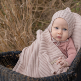 Knit Pixie Baby Bonnet