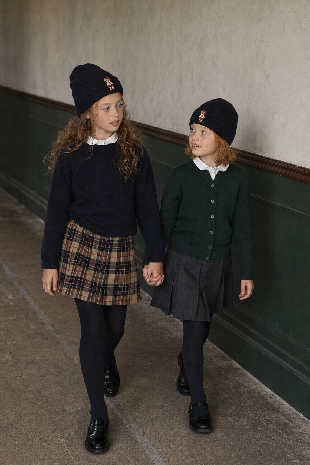 Bandeau Teddy Knits Cuff Knit Hat