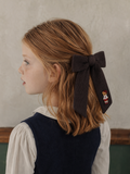 Bandeau Teddy Knits Large Bow Clip