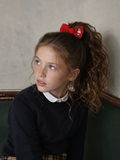 Bandeau Teddy Knits Pony Tie