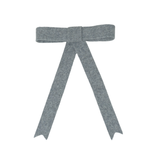Brushed Wool Large Bow Clip