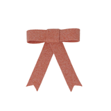 Brushed Wool Medium Bow Clip