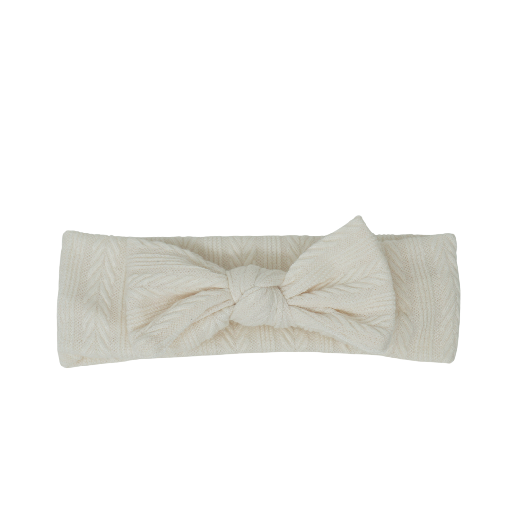 Cable Collection Baby Bow Band