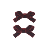 Classic Velvet FW25 Mini Bow Clip Set