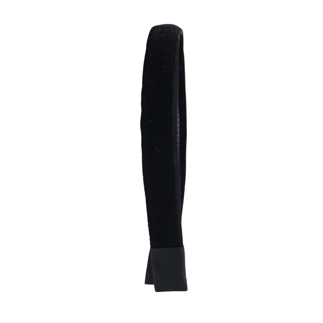 Classic Velvet FW25 Thin Flat Headband - Black