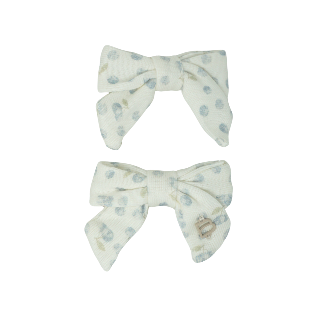 Dainty Prints Mini Bow Clip Set