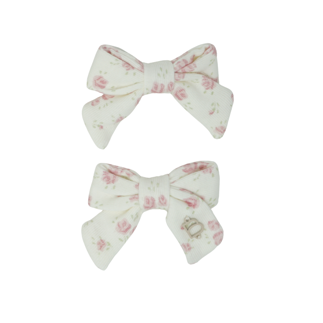 Dainty Prints Mini Bow Clip Set