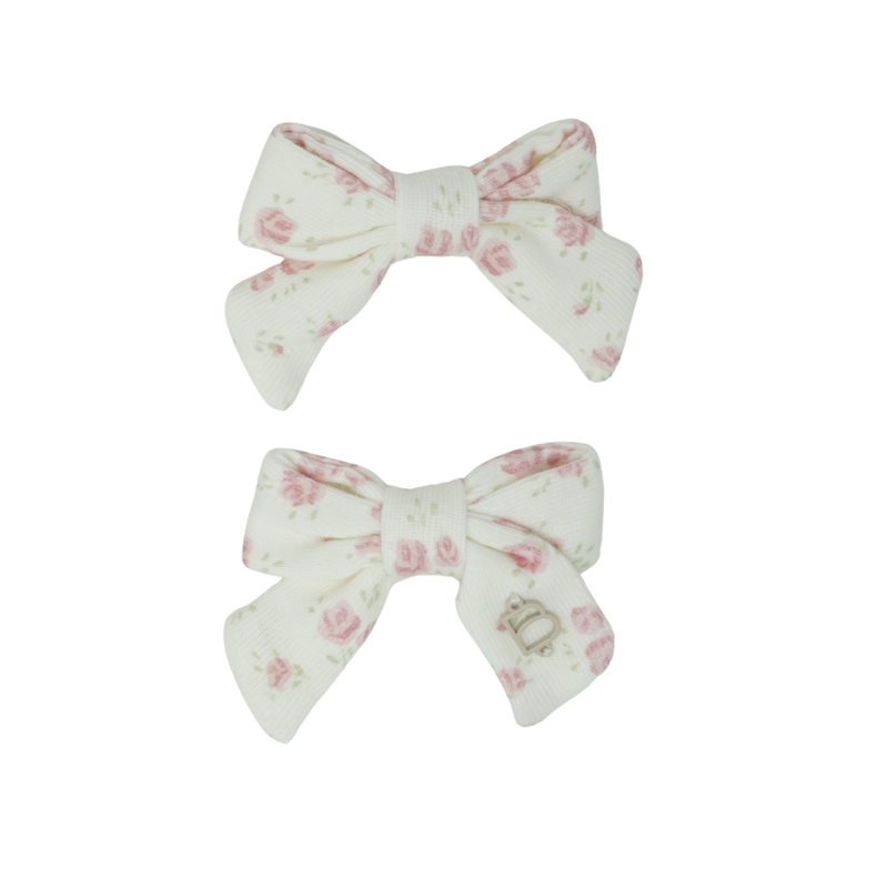 Dainty Prints Mini Bow Clip Set