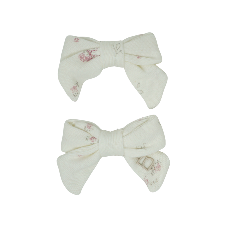 Dainty Prints Mini Bow Clip Set