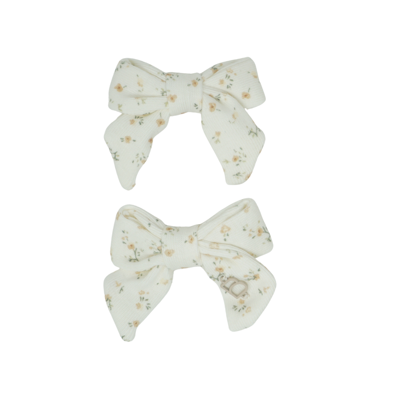 Dainty Prints Mini Bow Clip Set