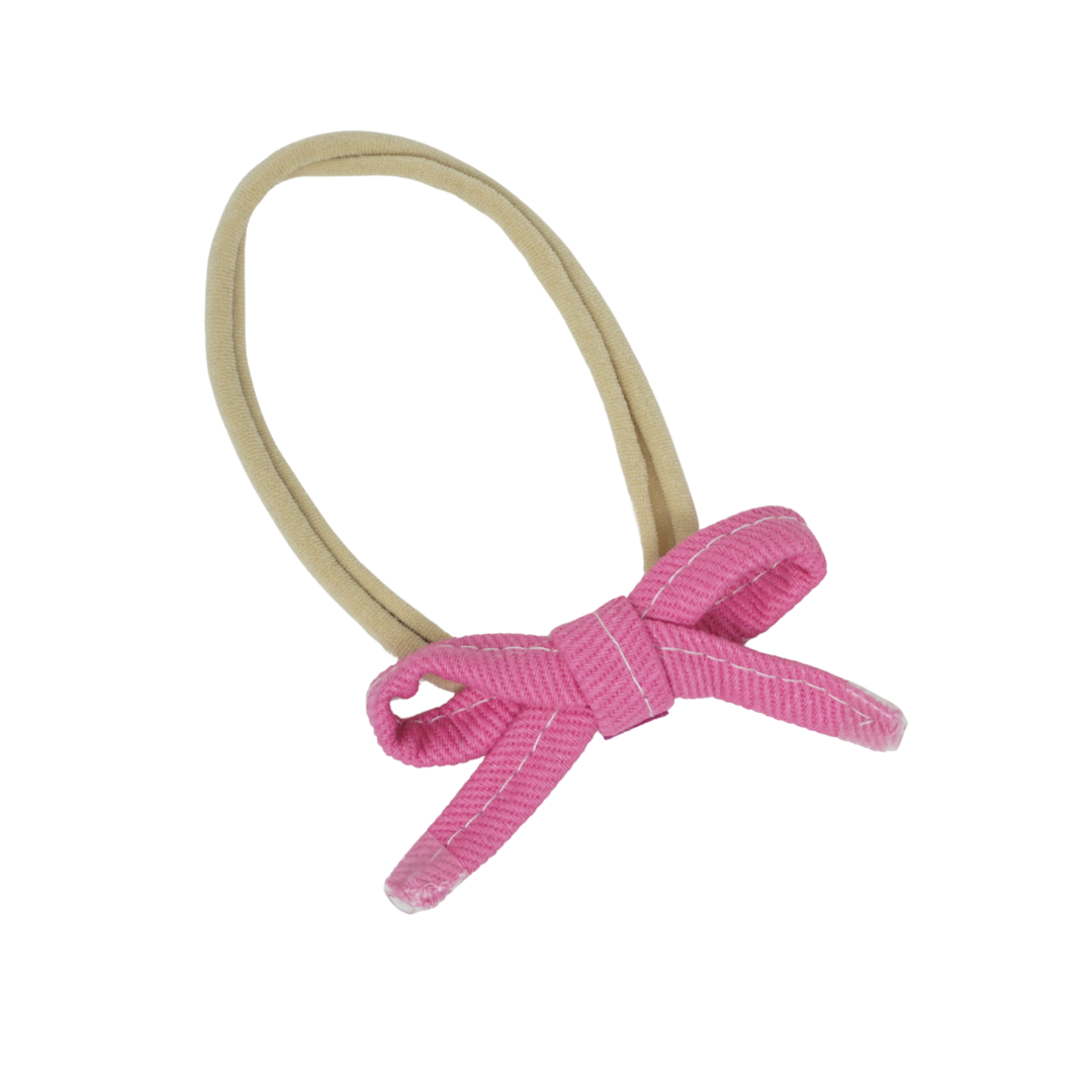 Denim Shoelace Baby Nylon Band
