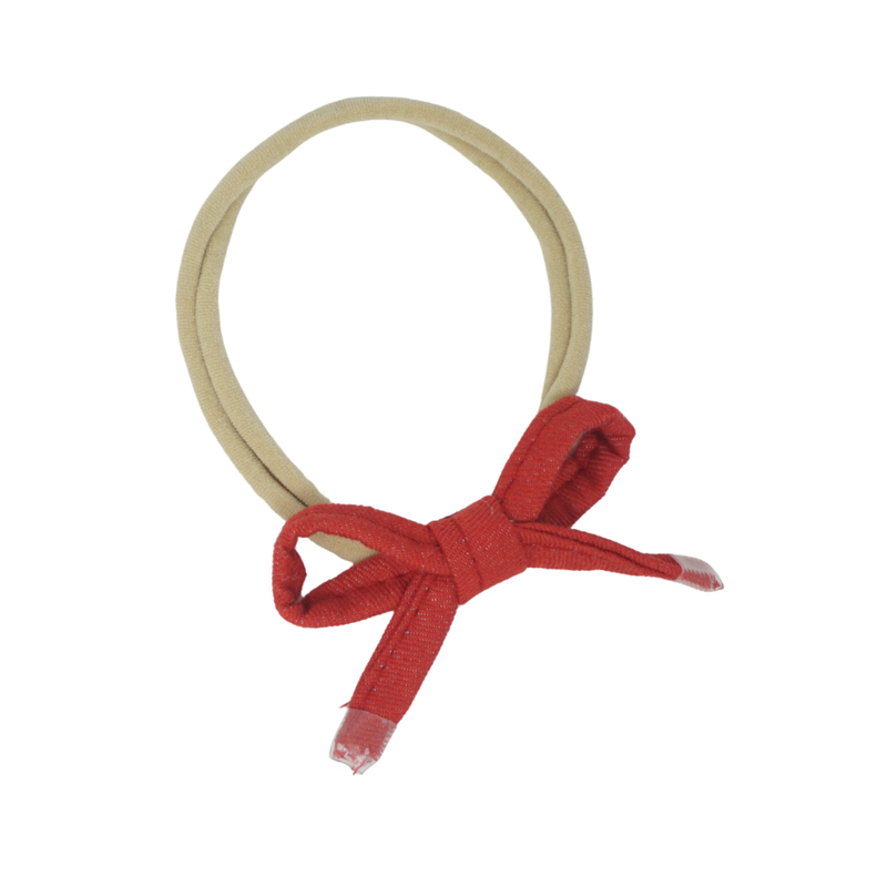 Denim Shoelace Baby Nylon Band