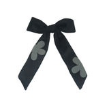 Designer Flower Large Bow Clip