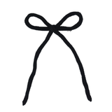 Knit Winter Rope Large Bow Clip