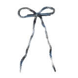 Knit Winter Rope Large Bow Clip