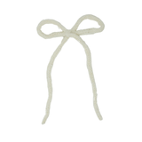 Knit Winter Rope Large Bow Clip