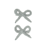 Knit Winter Rope Mini Bow Clip Set