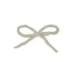 Knit Winter Rope Petite Bow Clip