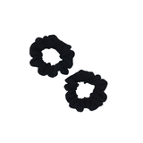 Muslin Collection Mini Scrunchie Set - Black