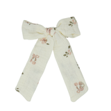 Muslin Prints Large Bow Clip