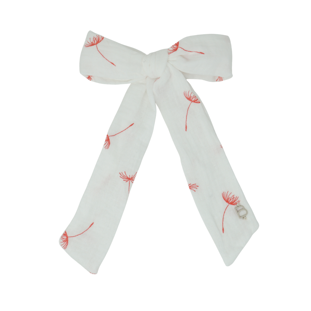 Muslin Prints Large Bow Clip
