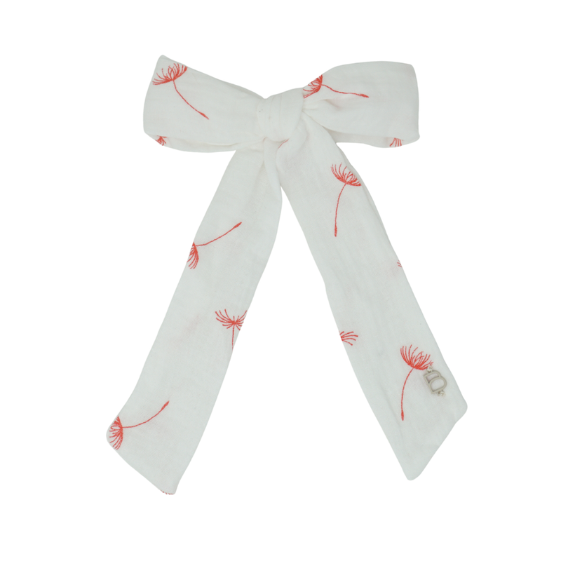 Muslin Prints Large Bow Clip