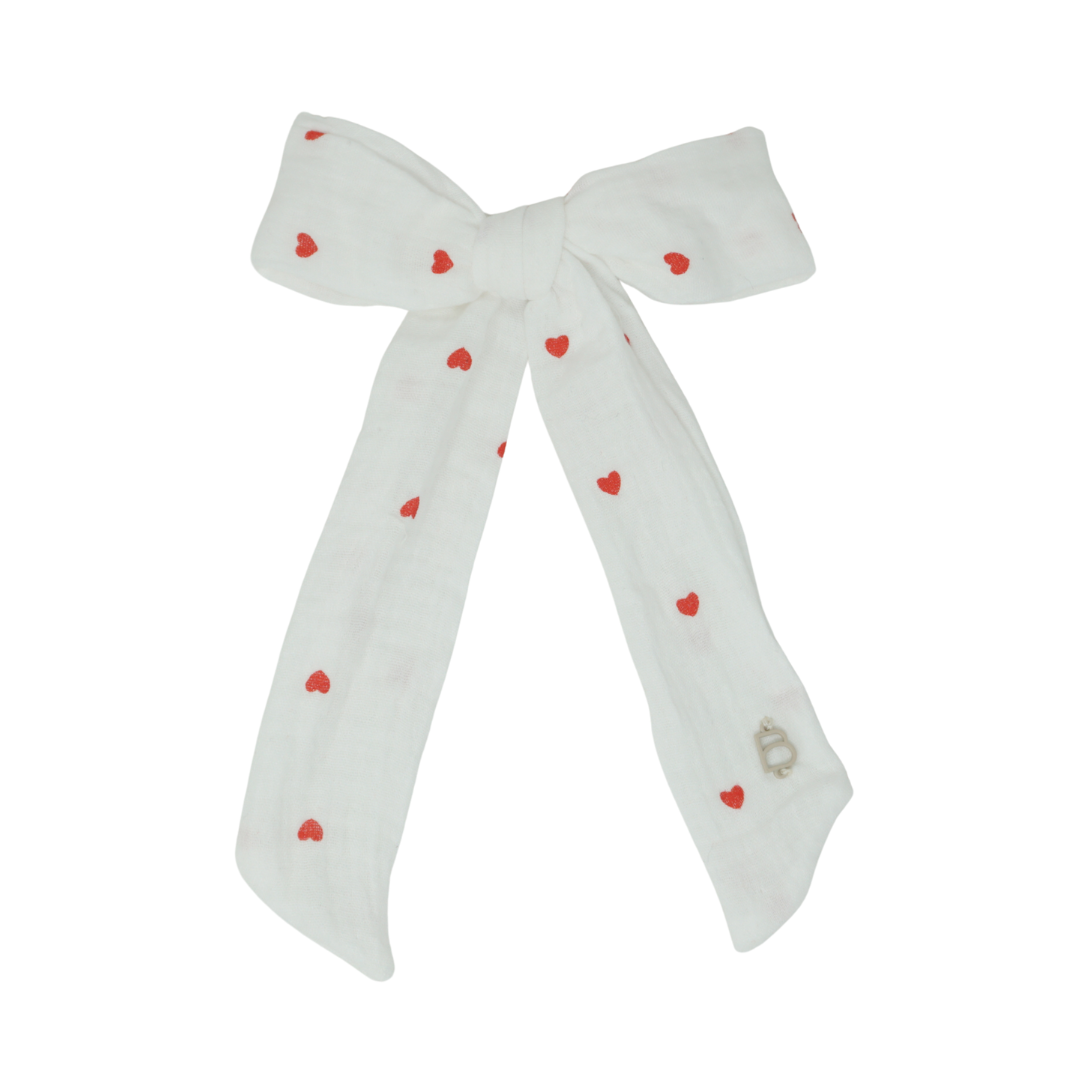 Muslin Prints Large Bow Clip