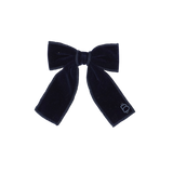 Rich Velvet Small Bow Clip