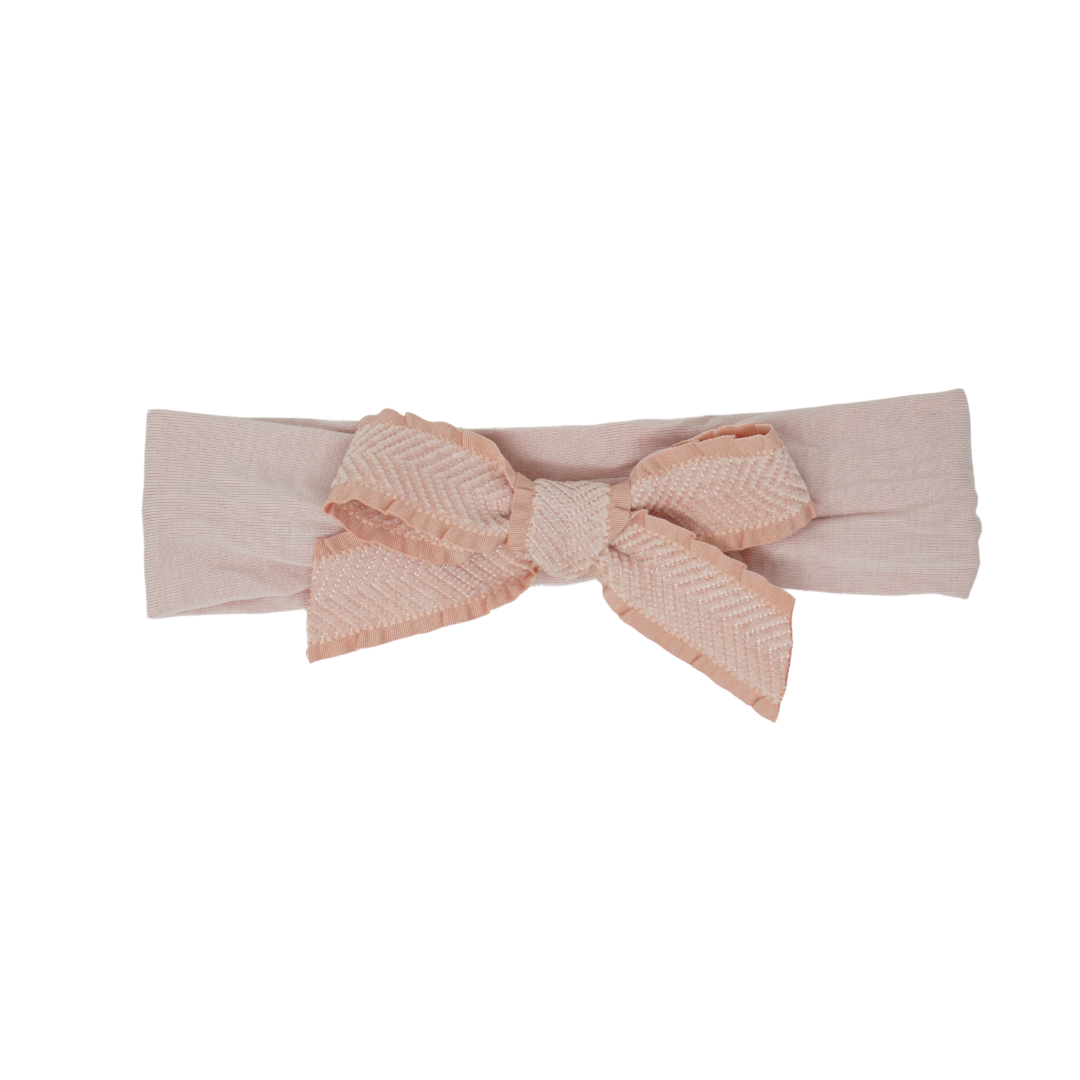 Ruffle Herringbone Baby Modal Band