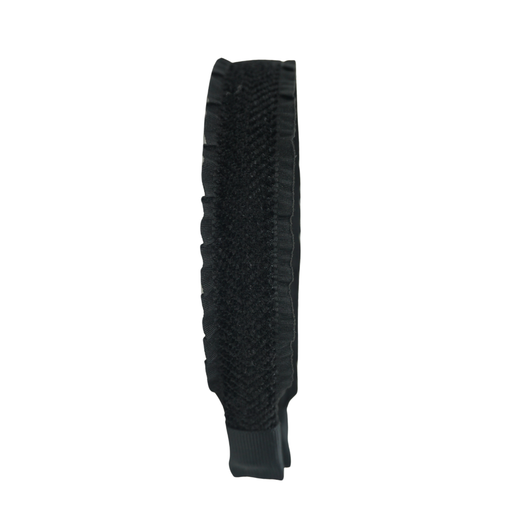 Ruffle Herringbone Flat Headband