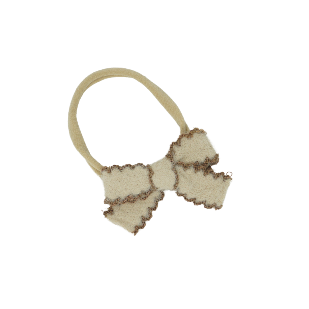 Scallop Mohair Baby Nylon Band