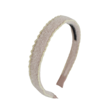 Scallop Mohair Flat Headband