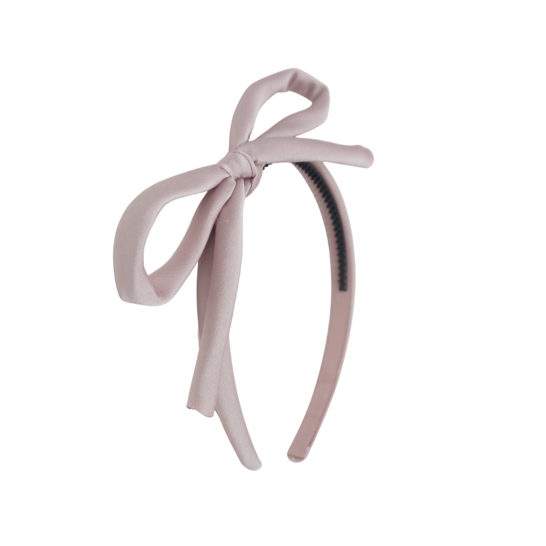 Silky Rope Designer Bow Headband
