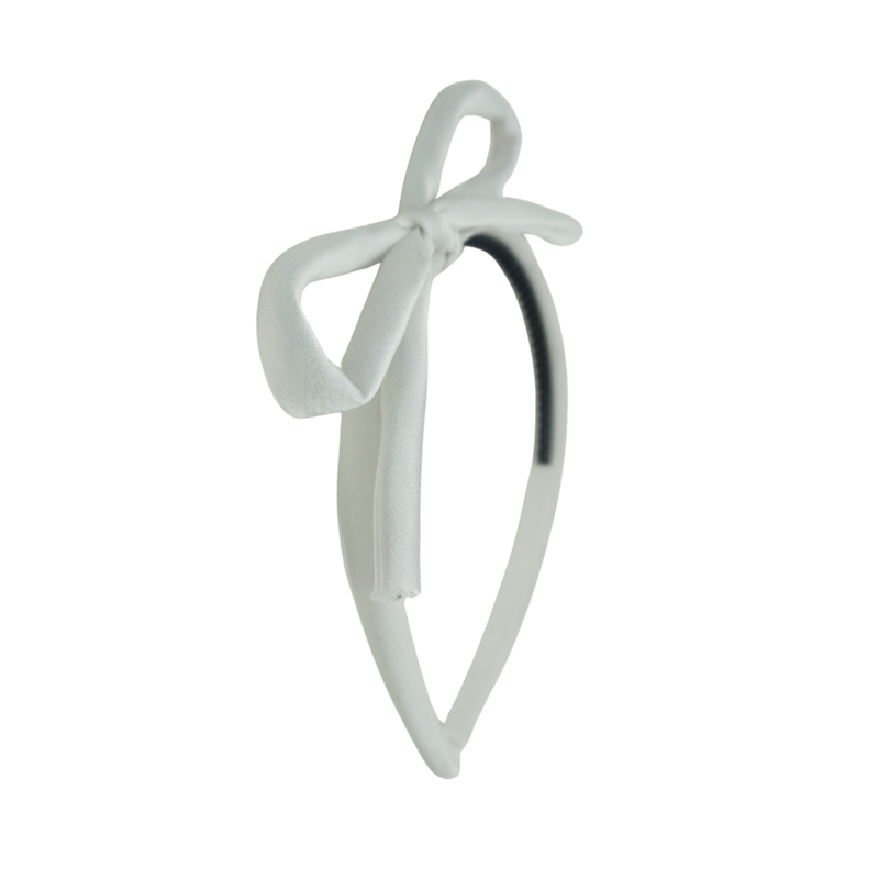 Silky Rope Designer Bow Headband