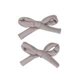 Silky Rope Mini Bow Clip Set