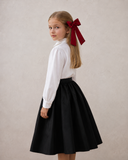 Taffeta Winter Edition Classic Large Bow Clip