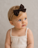 Taffeta Winter Edition Dressy Bow Nylon Band