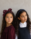 Taffeta Winter Edition Dressy Bow Headband