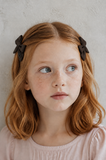 Taffeta Winter Edition Mini Bow Clip Set