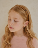 Textured Woolen Braid Thin Flat Headband