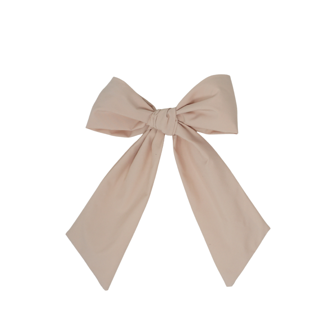 Taffeta Classic Medium Bow Clip