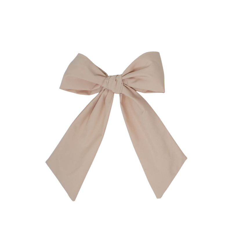 Taffeta Classic Medium Bow Clip