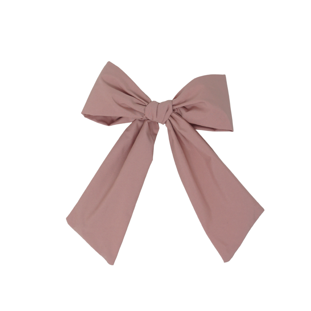 Taffeta Classic Medium Bow Clip