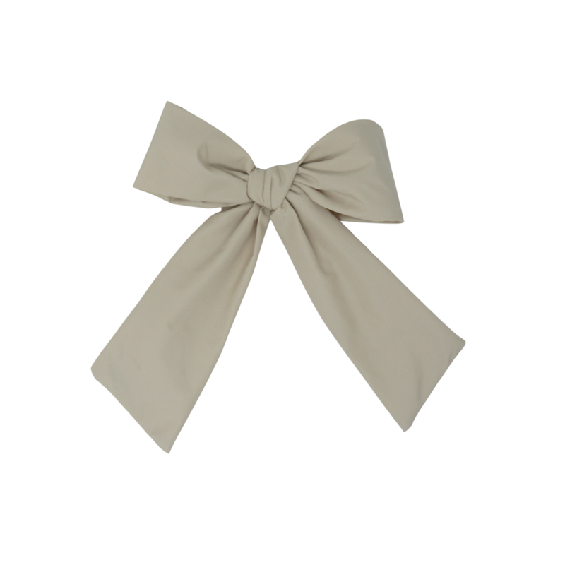 Taffeta Classic Medium Bow Clip