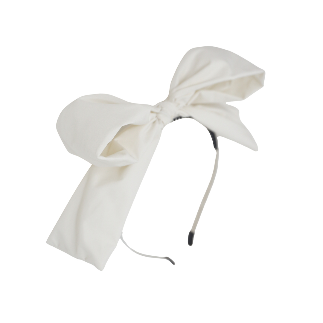 Taffeta Dressy Bow Headband