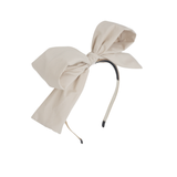 Taffeta Dressy Bow Headband
