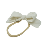 Taffeta Dressy Bow Nylon Baby Band